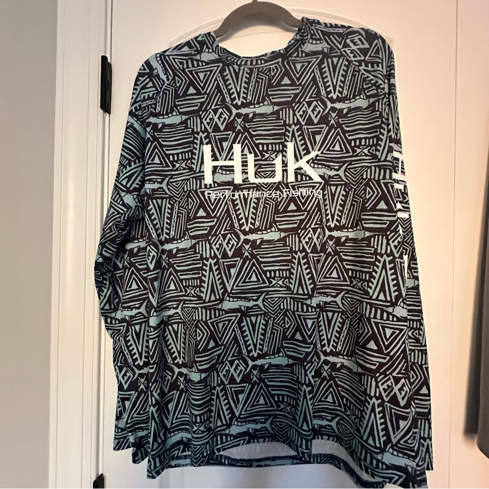 HUK Long Sleeve Fishing Shirt